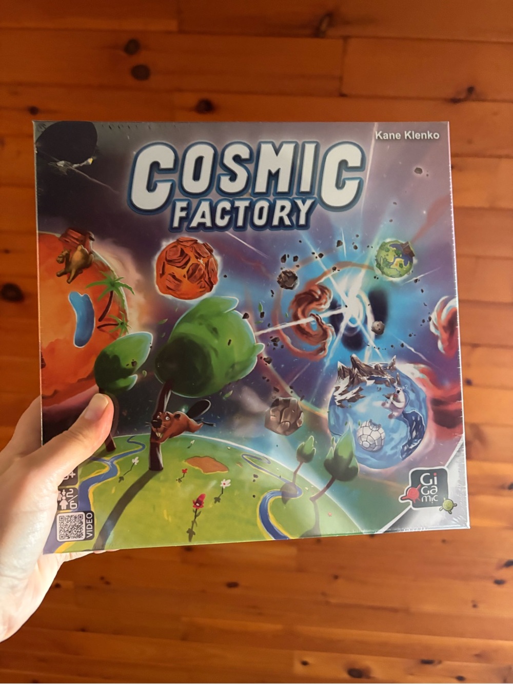 Cosmic Factory Board Game - new